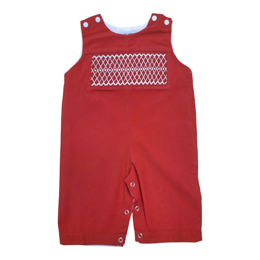 Joseph Red Smocked Longall