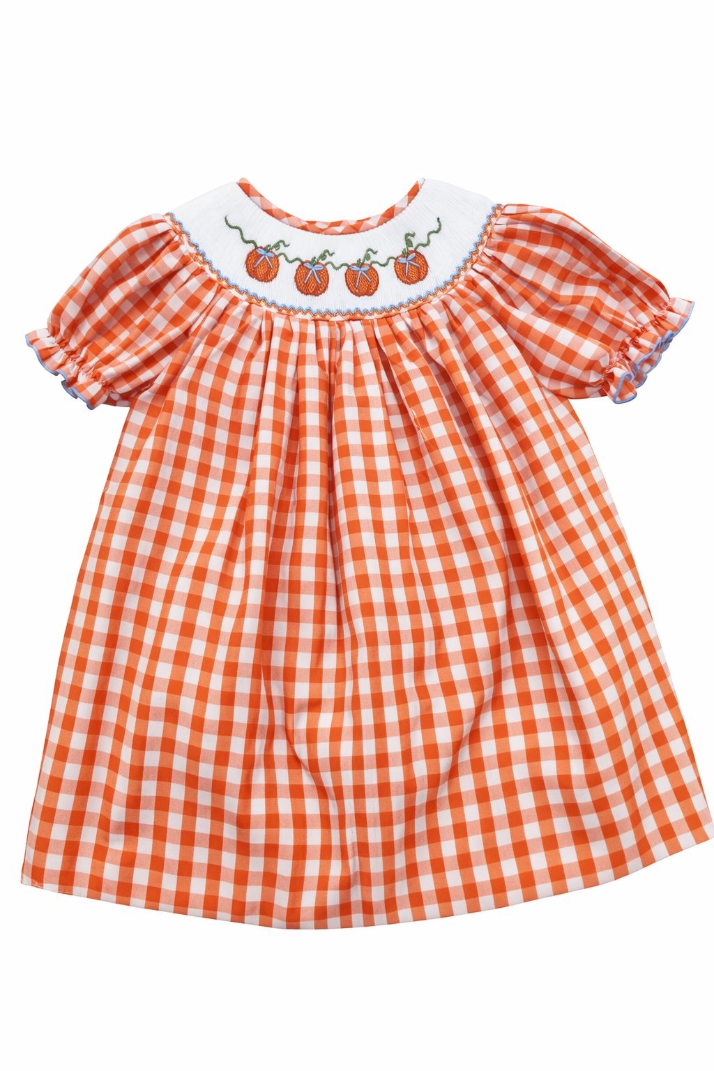 Pumpkin Smock Dress