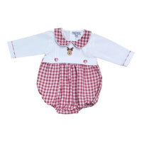 Embroidered Rudolph Boy Bubble