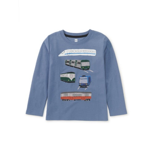 Trains Trains Trains Graphic Tee