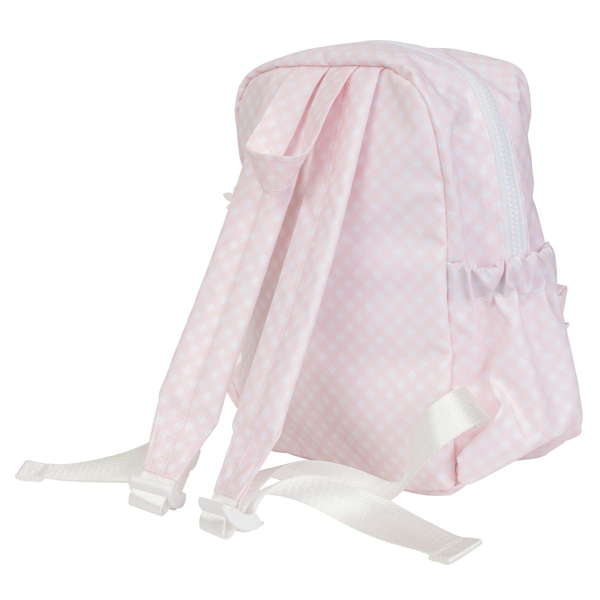 The Large Backpack- Pink Gingham