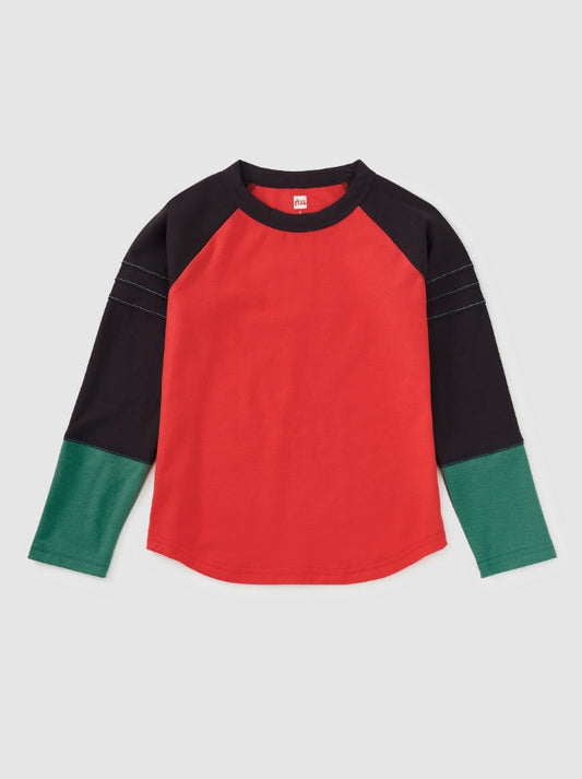 Explorer Colorblock Raglan Top