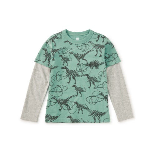 Printed Layered Tee