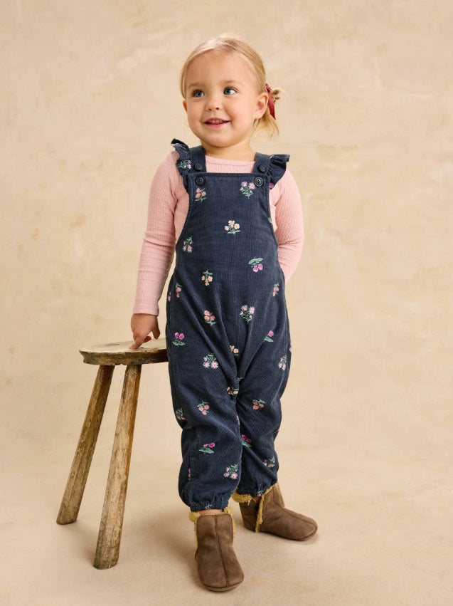 Lap Shoulder Baby Bodysuit-Apple Blossom