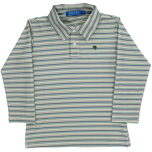 Performance Harry Long Sleeve Polo - Olive