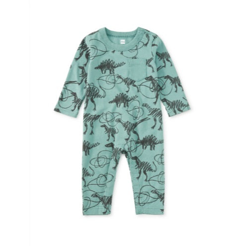 Long Sleeve Pocket Baby Romper