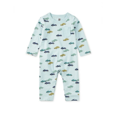 Long Sleeve Pocket Baby Romper