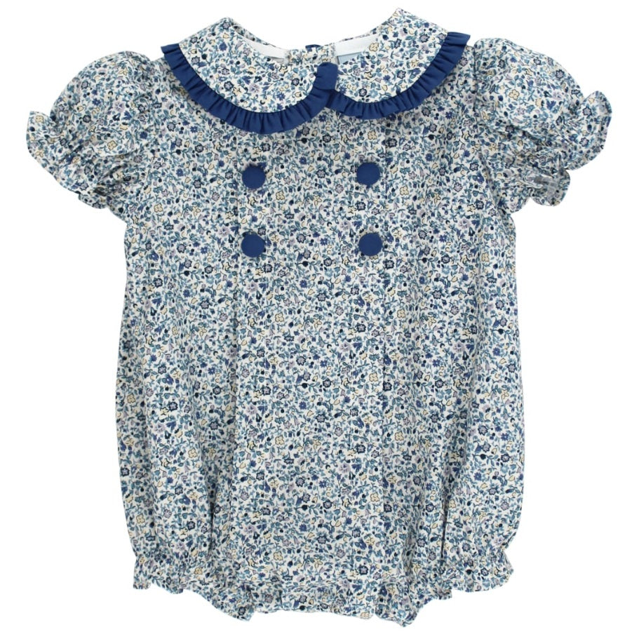 Posh Posies with Cornflower - Girls Bubble Short