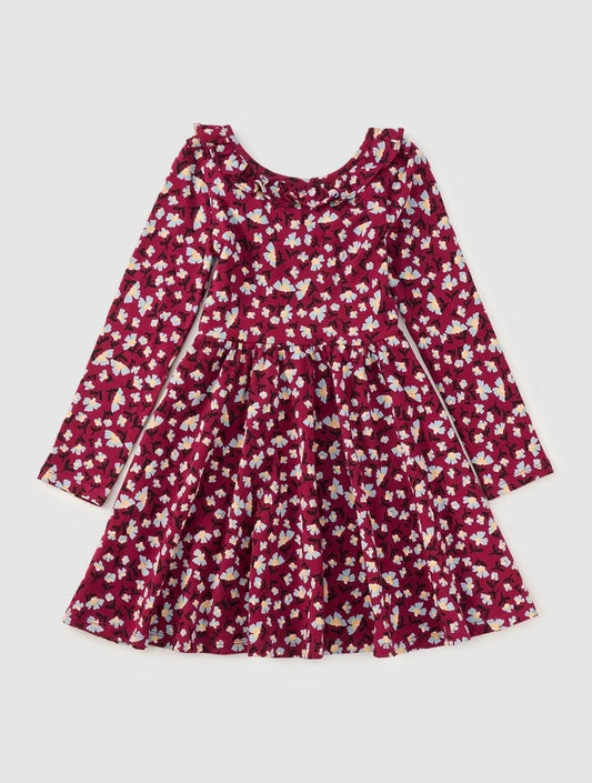 Ruffle Collar Ballet Dress