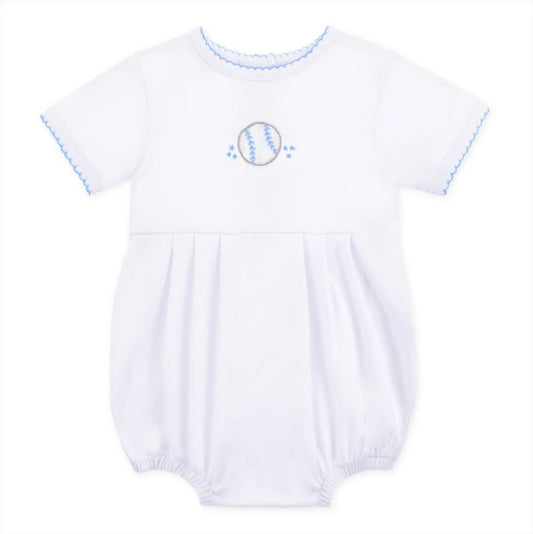 Lil' Sluggers Embroidered Bubble - Light Blue
