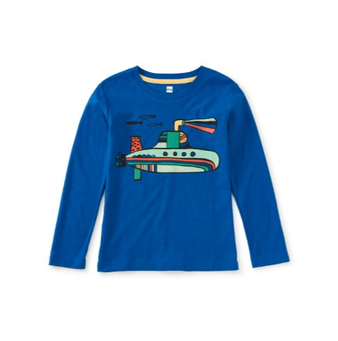 Green Submarine Graphic Tee