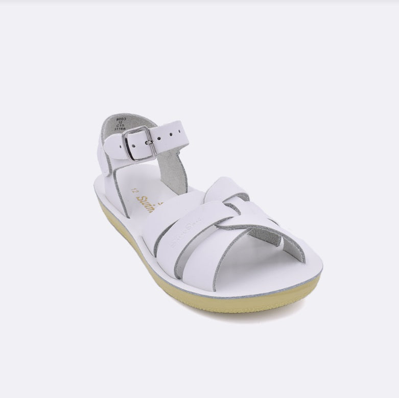 Sun-San Swimmer Sandal-White