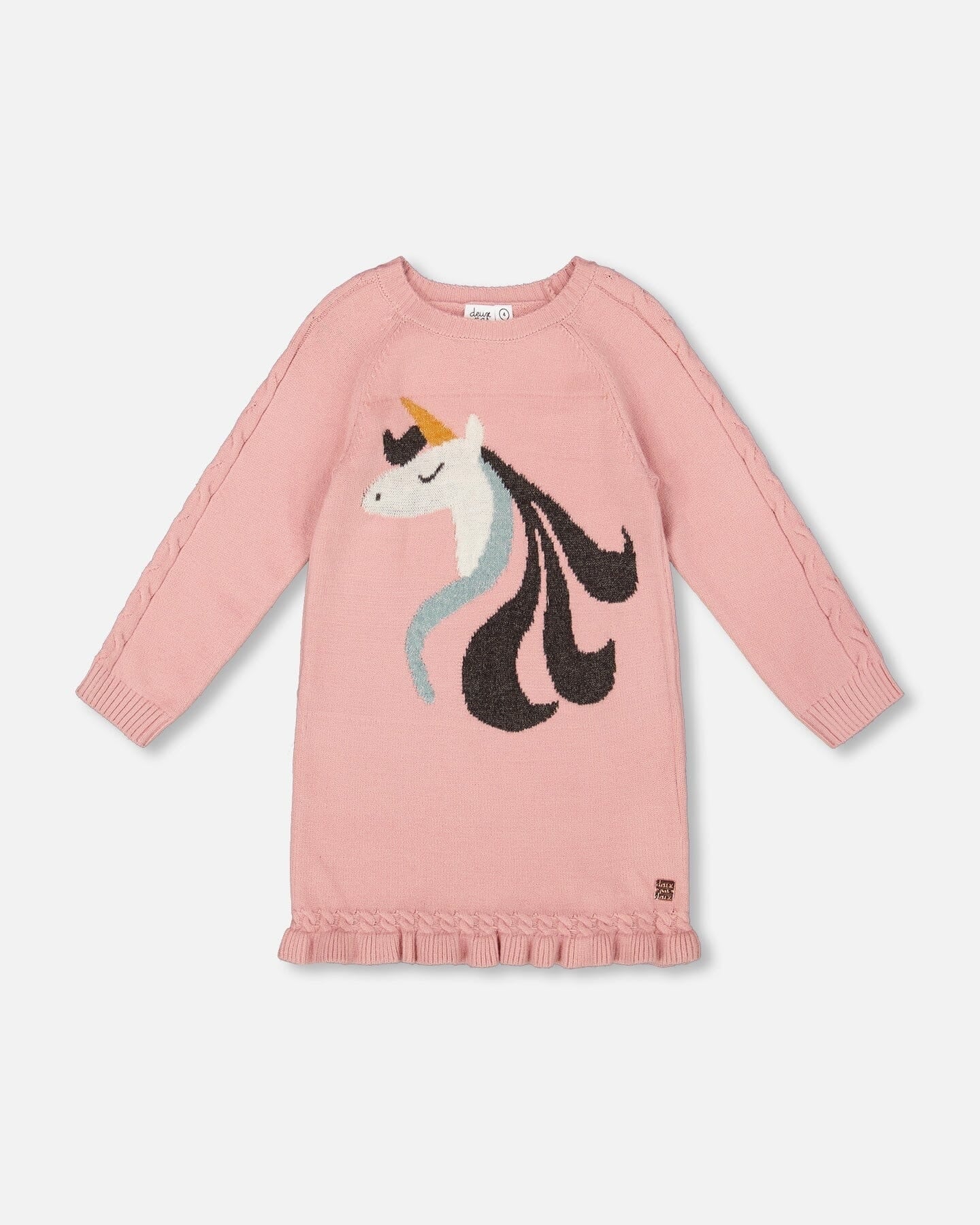 Knitted Unicorn dress with Leggings